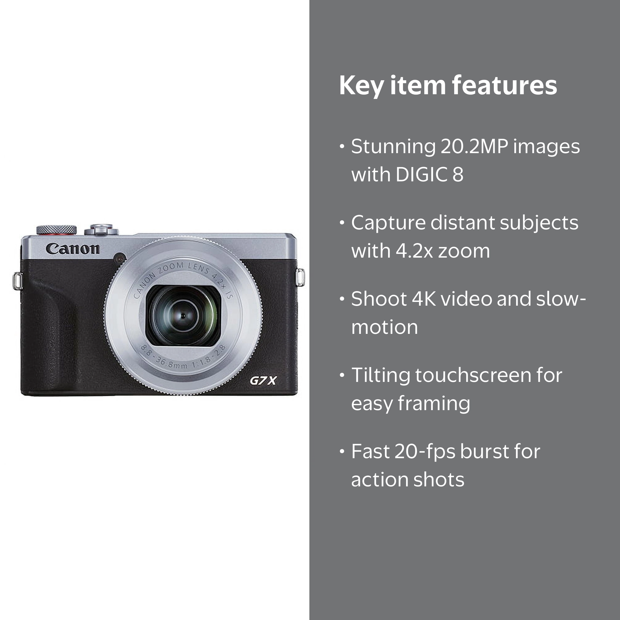 Canon PowerShot G7X Mark III シルバー　新品未開封 Amazon.com : Canon PowerShot G7 X Mark III Digital Camera (Silver