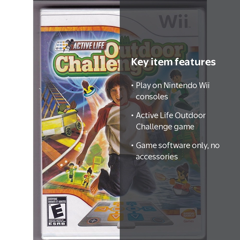 wii active life outdoor challenge [game only] - Walmart.com