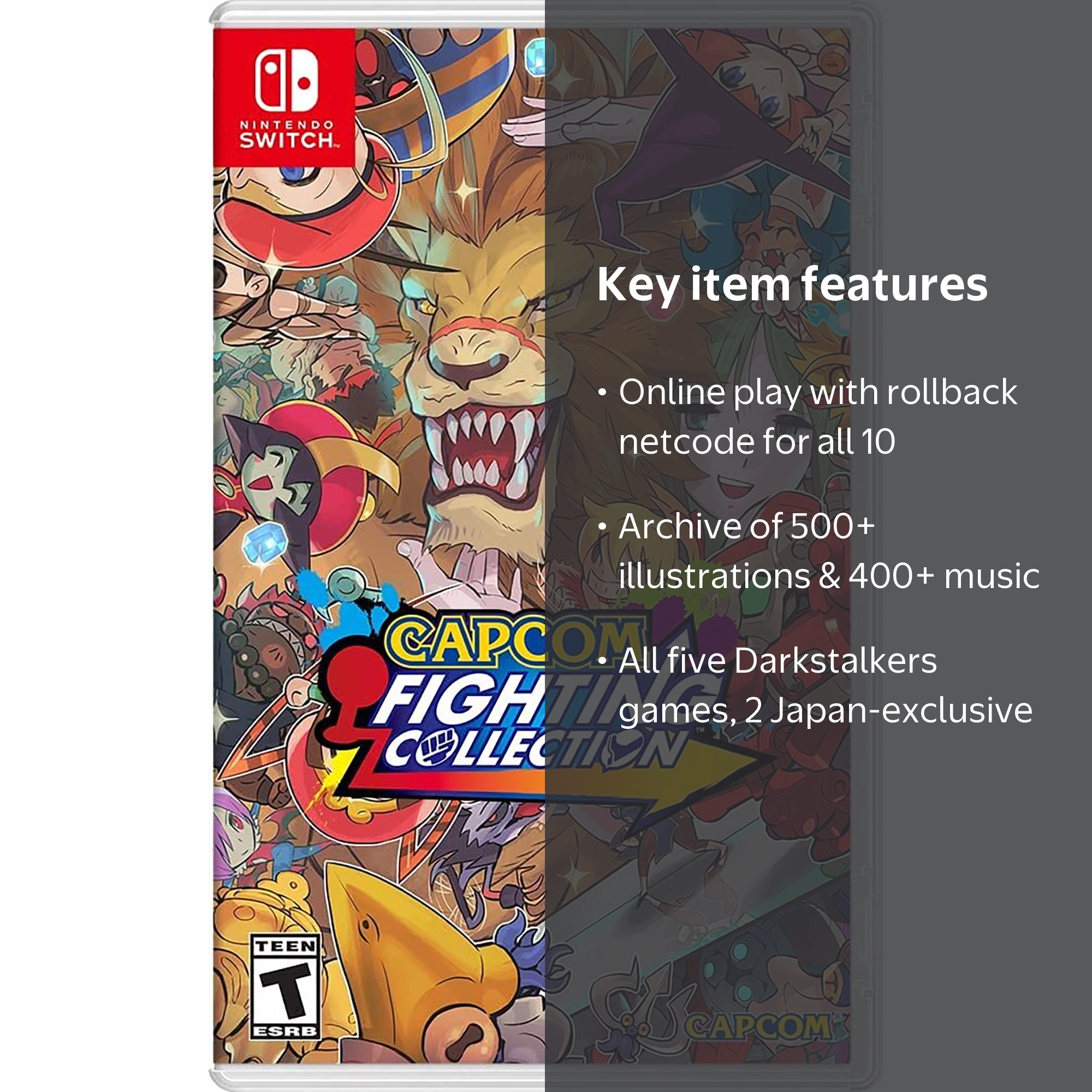 Capcom Swi Capcom Fighting Collection, Model 013388410293, Online