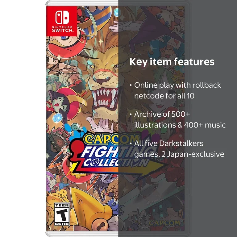Capcom Swi Capcom Fighting Collection, Model 013388410293, Online