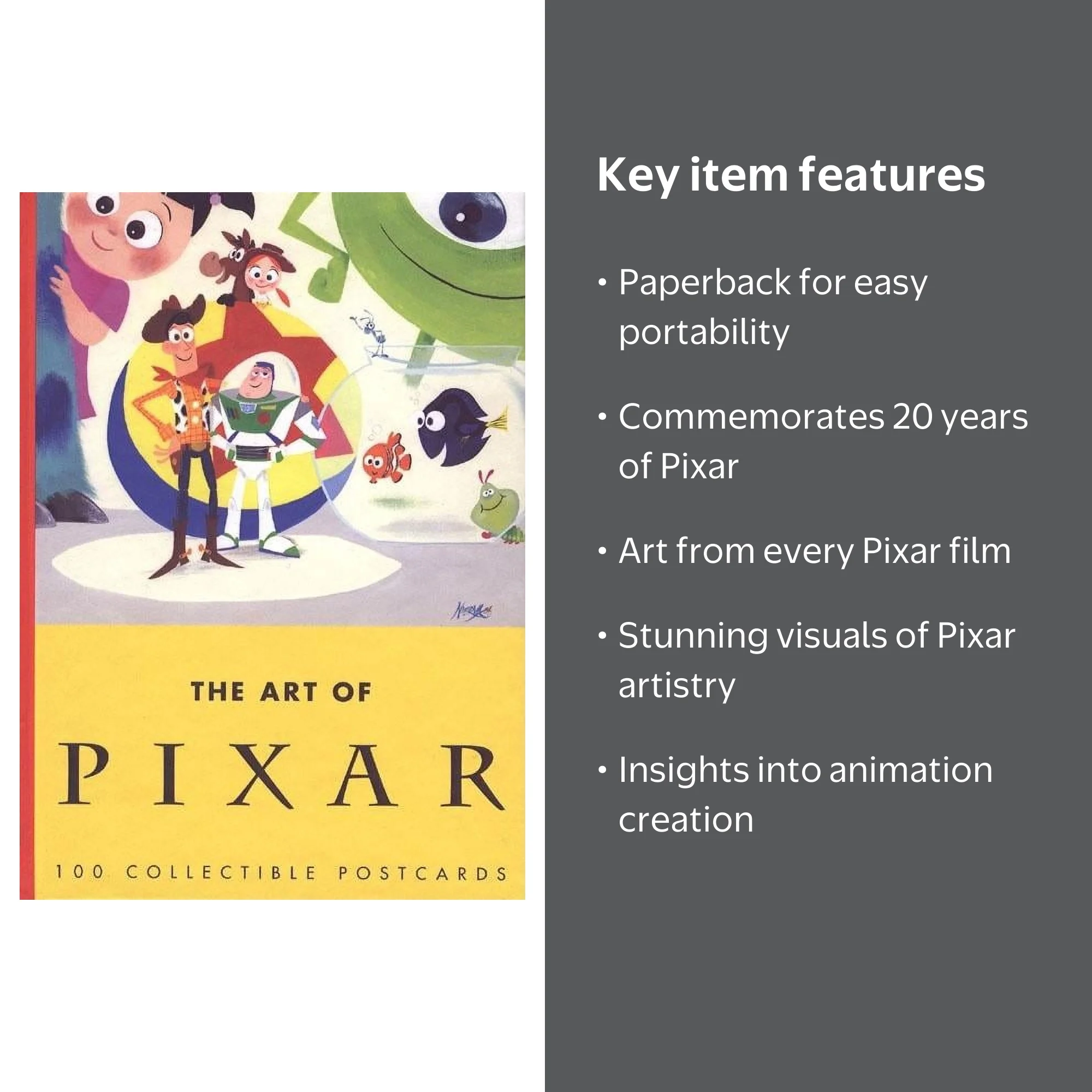 Pixar Animation Studios: 20th Anniversary Celebration (Paperback