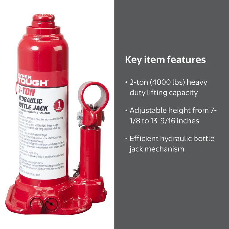 Torin Jacks 2 Ton Bottle Jack - Walmart.com