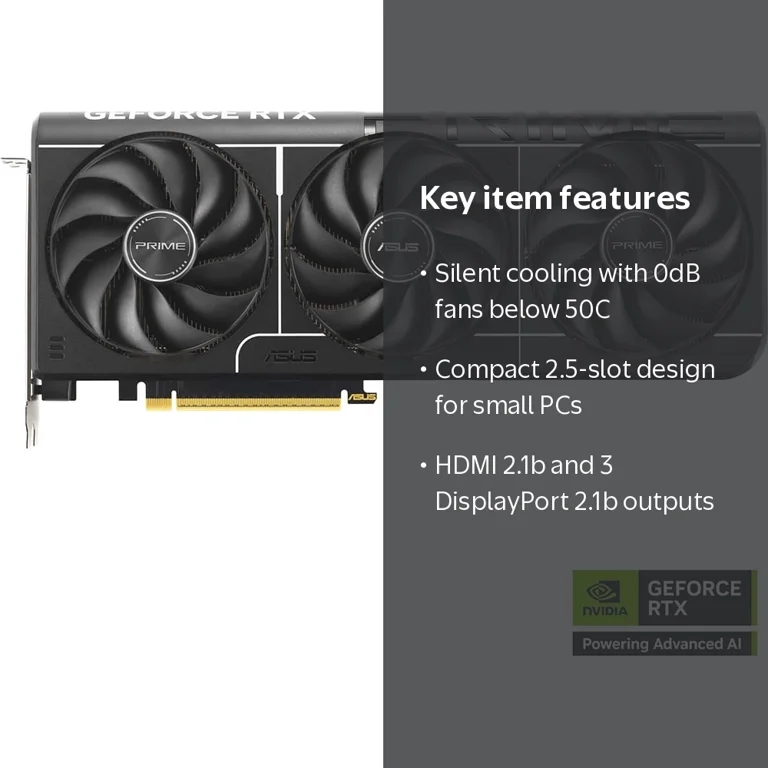 Asus NVIDIA GeForce RTX 5070 Graphic Card - 12 GB GDDR7 (prime