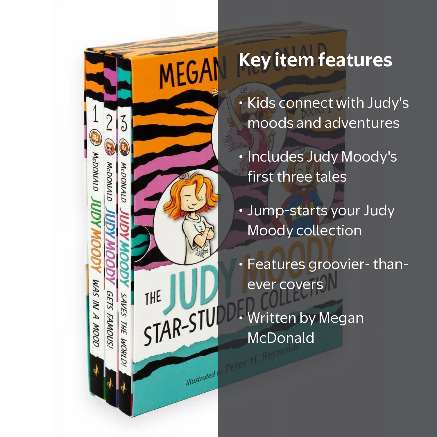 Megan McDonald, Judy Moody Book Collection, 1-3 Hardcover