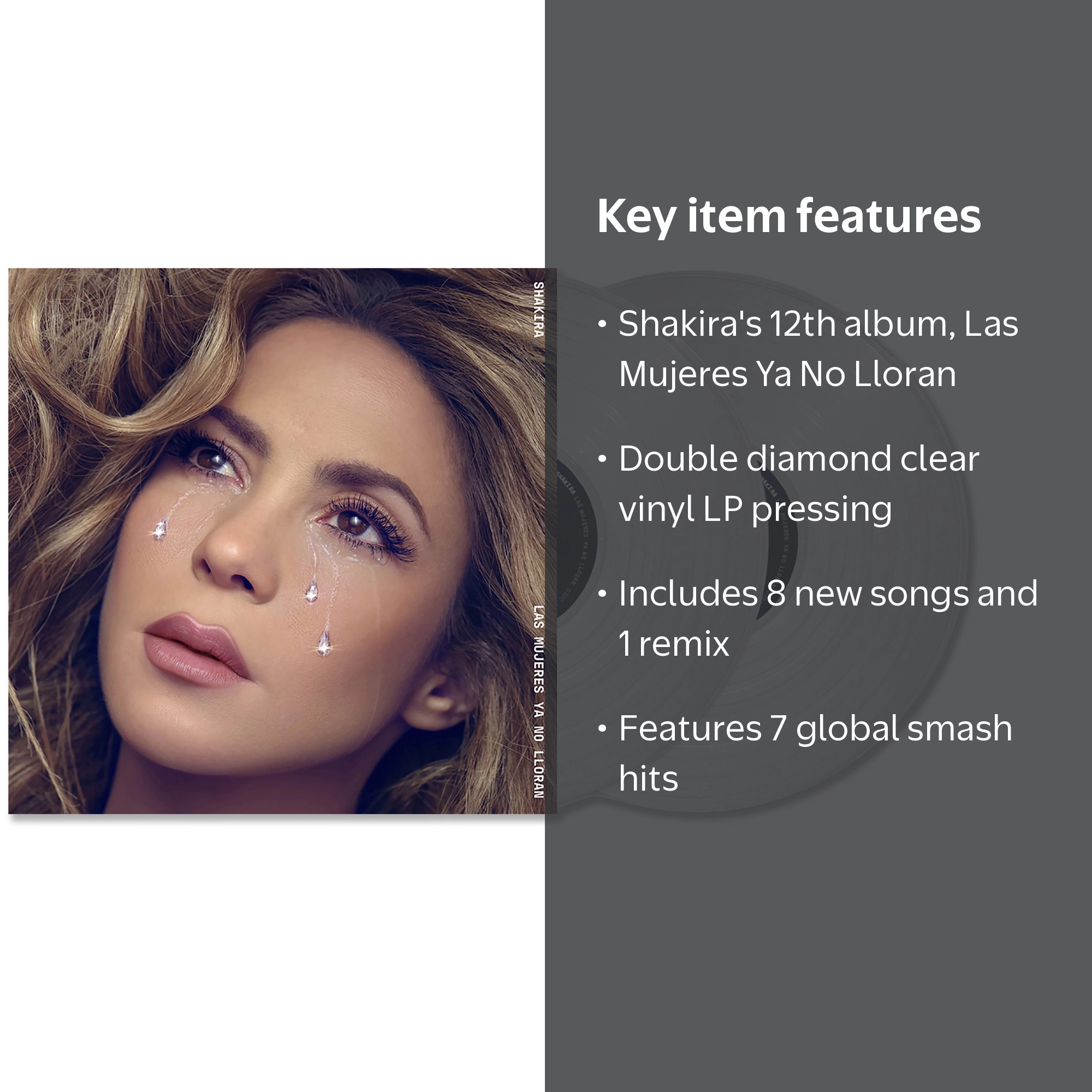 Shakira - Las Mujeres Ya No Lloran - Music & Performance - Vinyl