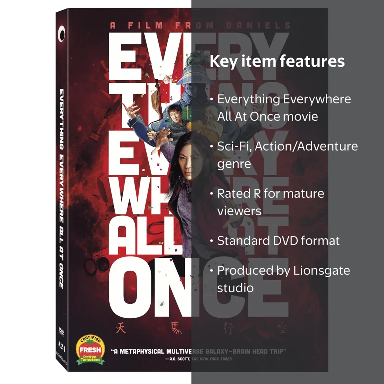 Everything Everywhere All At Once DVD - Walmart.com