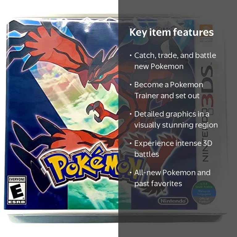 Nintendo Pokemon Y - World Edition for 3DS, US Version - Walmart.com