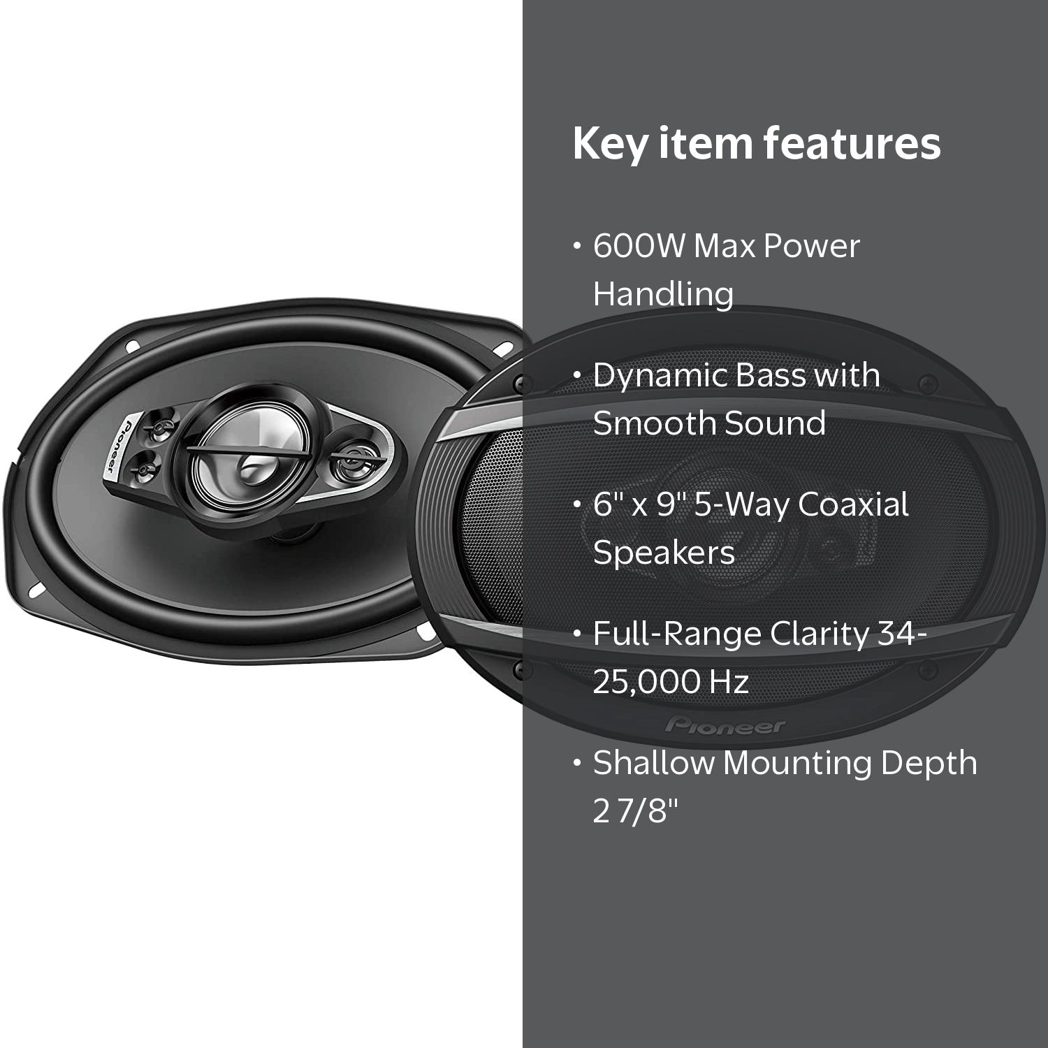 Pioneer TS-A6970F 600W Max, 100W RMS 6
