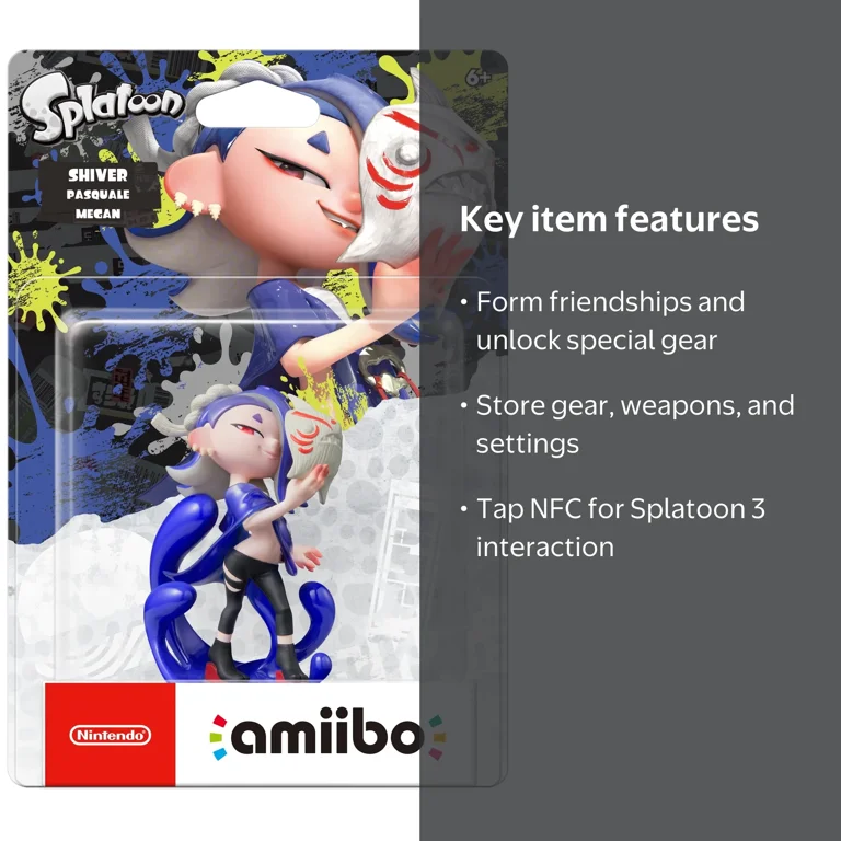Nintendo, Amiibo, Shiver Splatoon Series, for Nintendo Switch