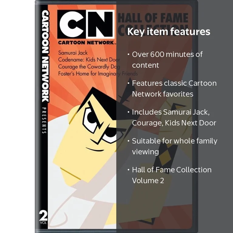 Cartoon Network Hall of Fame Collection [DVD] - Walmart.com
