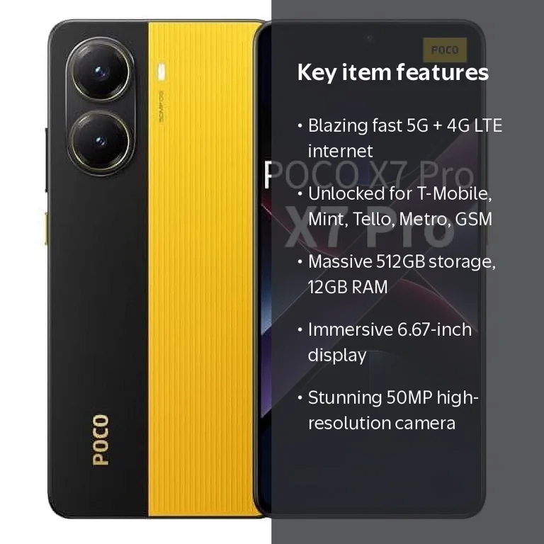 Xiaomi Poco X7 PRO 5G GSM Dual SIM 6.67