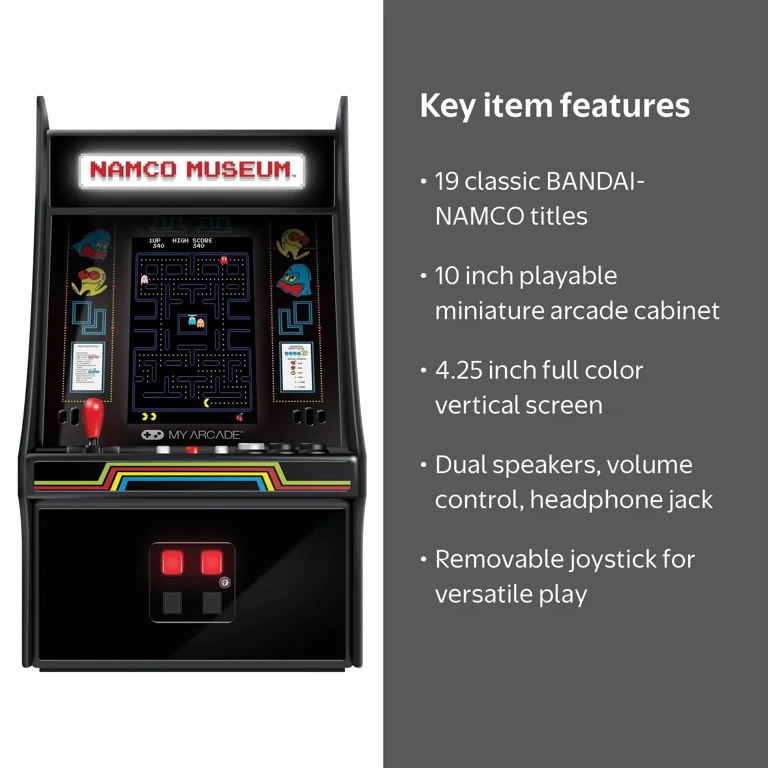 My Arcade, NAMCO Museum Mini Player, DGUNL-3226, Retro arcade