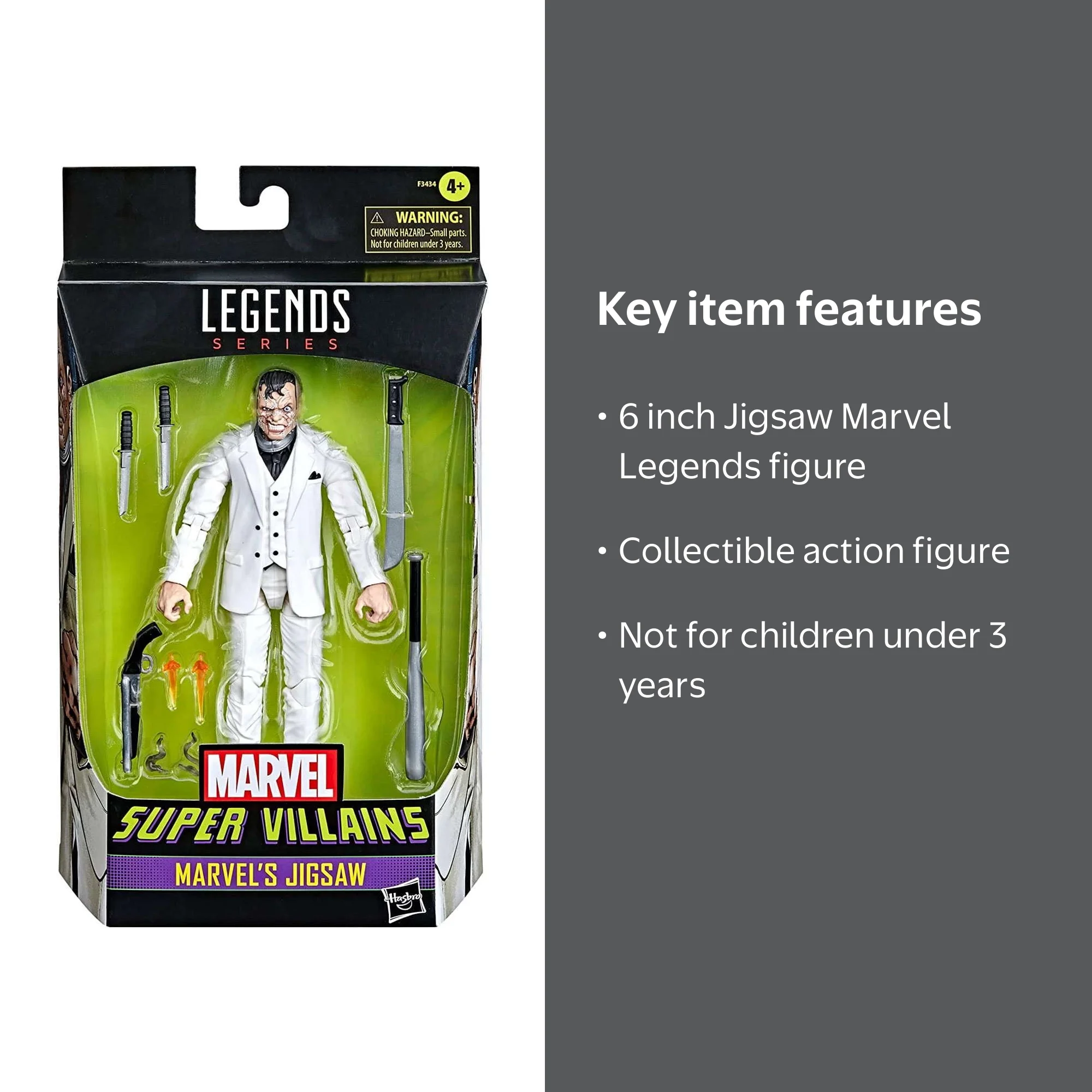 Marvel Legends Jigsaw Action Figures - Walmart.com