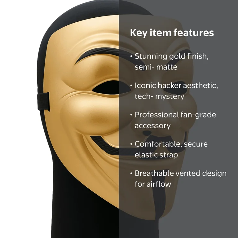 Premium Hacker Style Mask – Durable & Professional Design – PZ9