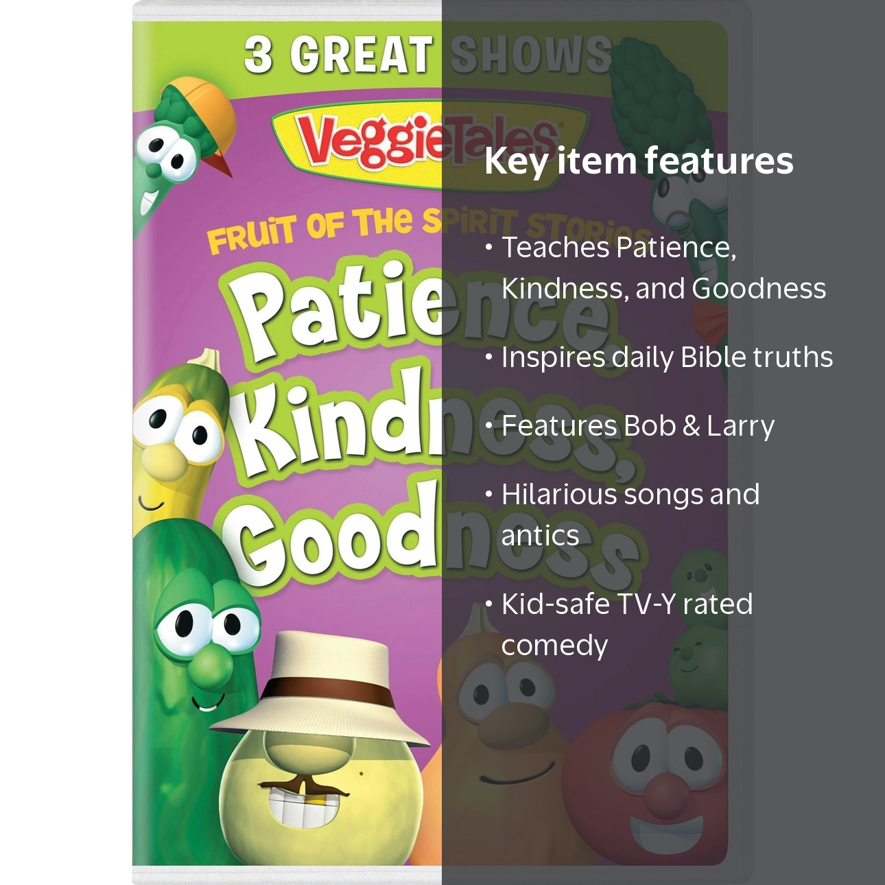 Veggietales: Fruit Of The Spirit Stories, Vol. 2 - Patience