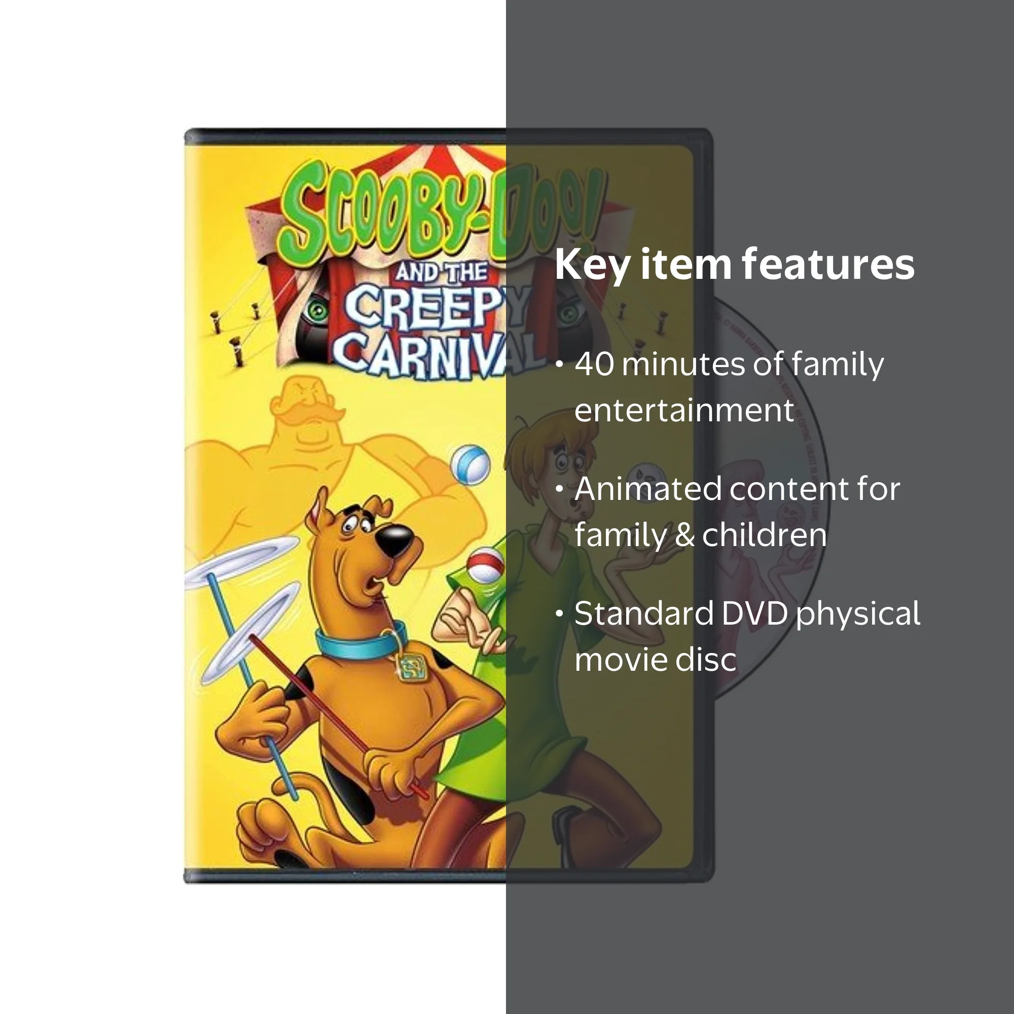 Scooby-Doo and the Creepy Carnival [DVD] - Walmart.com