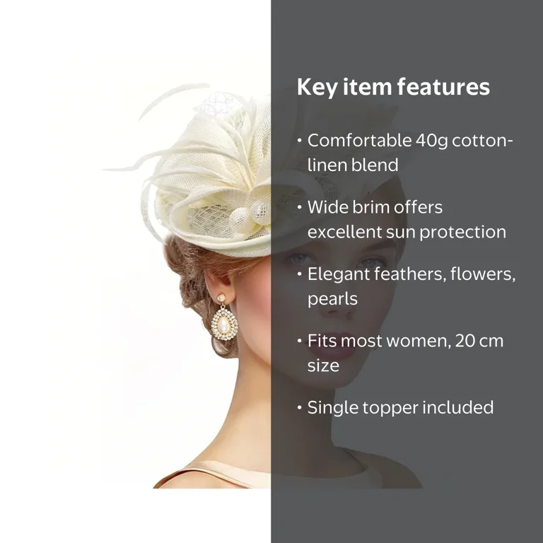 3949 Vintage Women Fascinators Hat ，tea Party Hats For Girls，fascinators Zinniday 6pc Girls Mini Fascinator - Victorian Tea Party  main image 3