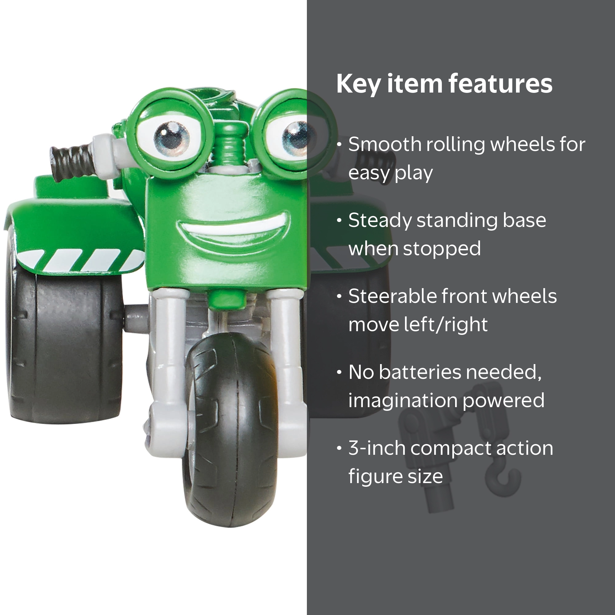 Ricky Zoom: DJ Rumbler Toy Motorcycle from Ricky Zoom – 3-inch Ricky Zoom: DJ Rumbler Toy Motorcycle from Ricky Zoom – 3-inch
