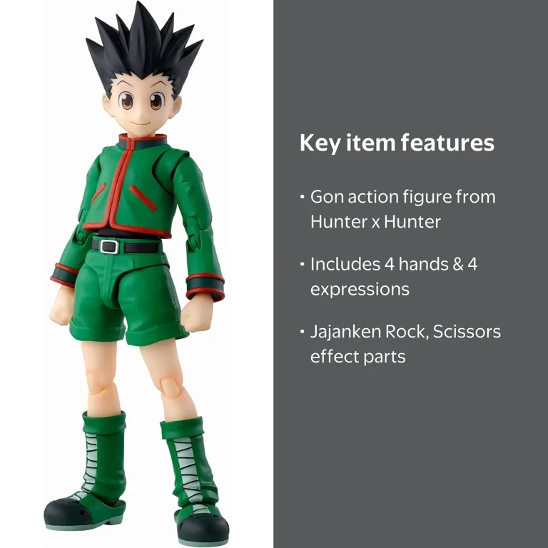 TAMASHII NATIONS, Action Figure, Gon, Hunter x Hunter S.H.Figuarts