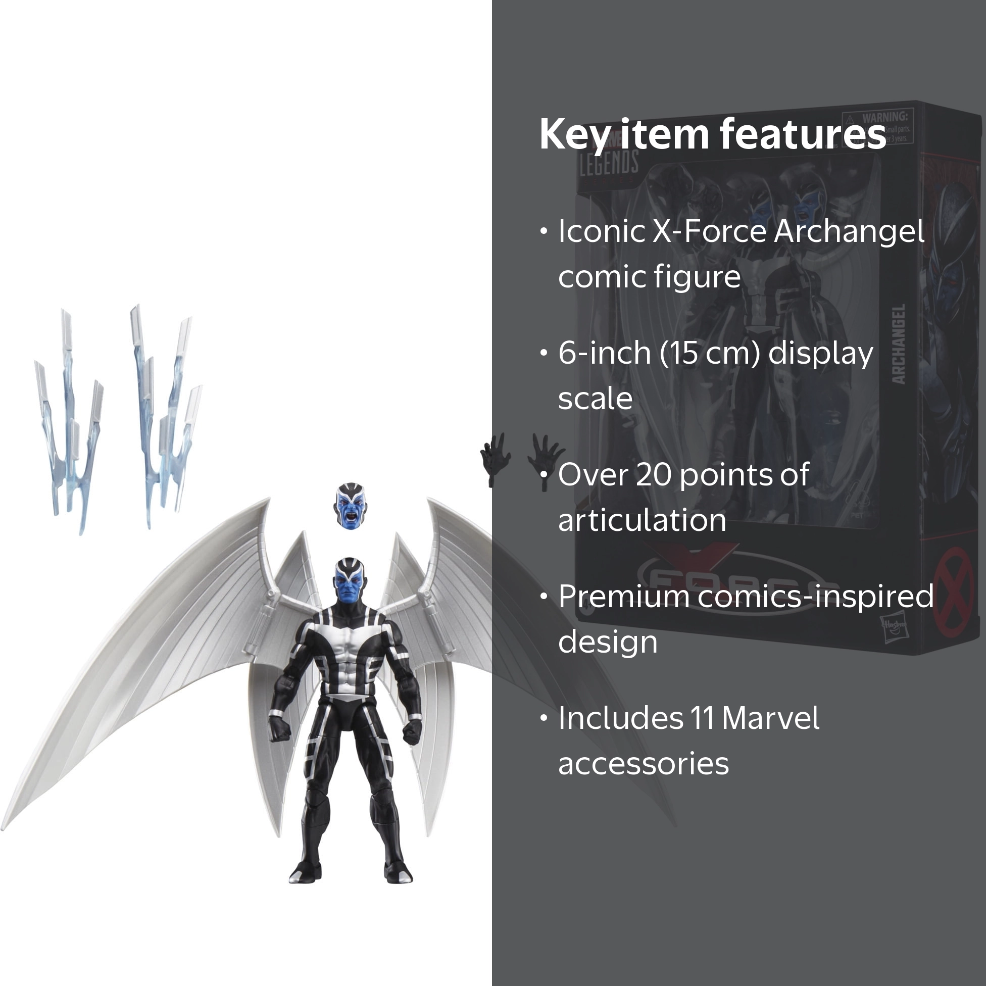 Hasbro Collectibles - X-Force - Marvel Legends - Archangel Action