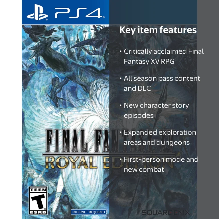 Square Enix, Final Fantasy XV Royal Edition, PlayStation 4, Black