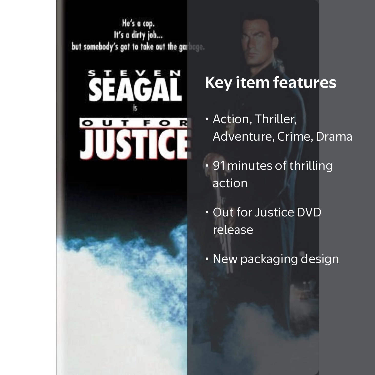 Out for Justice (DVD New Packaging) [DVD] - Walmart.com