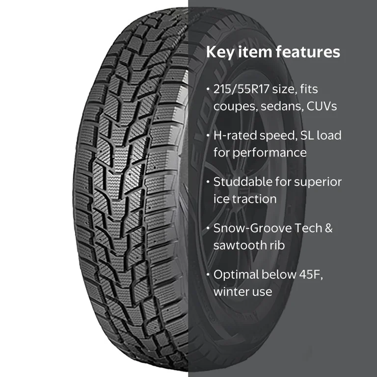 Cooper Evolution Winter Winter 215/55R17 94H Passenger Tire