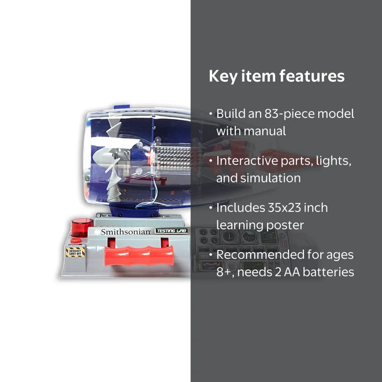 Smithsonian Jet Works Kit #49081 - Walmart.com