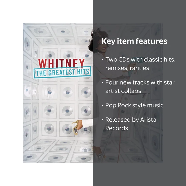 Whitney Houston Whitney the Greatest Hits - Music & Performance