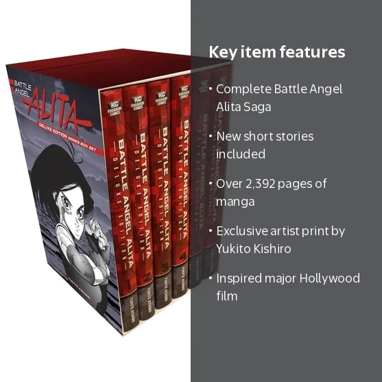 Battle Angel Alita Deluxe Complete Series Box Set - Walmart.com