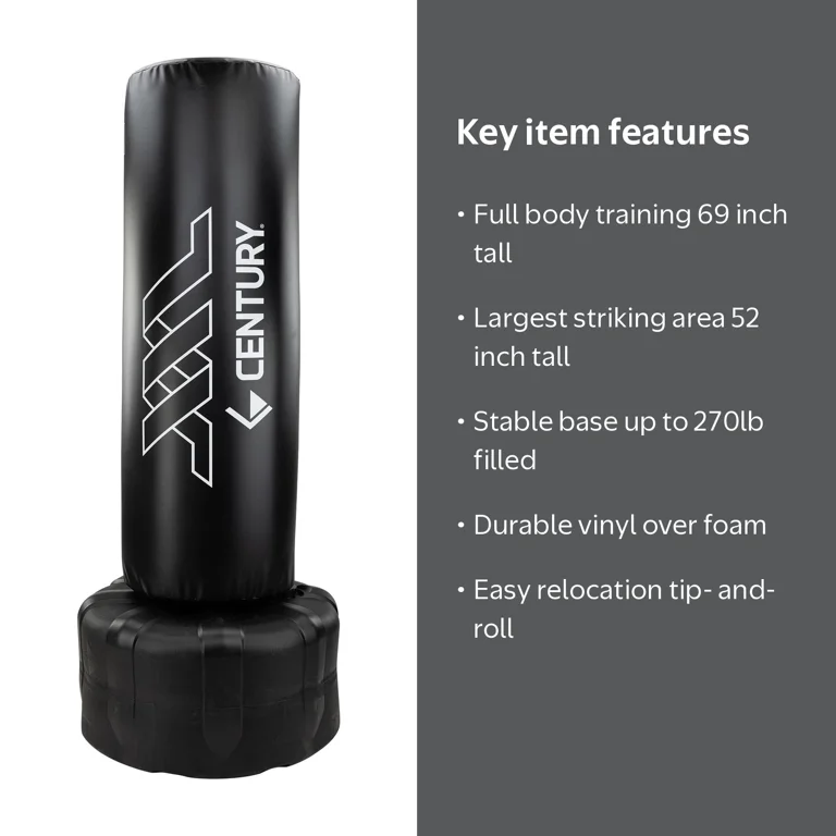 Century XXL Wavemaster Freestanding Punching Bag, 67