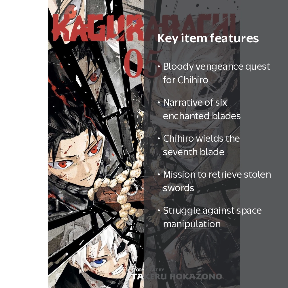 Takeru Hokazono, Manga Book, Kagurabachi Vol. 5, Paperback