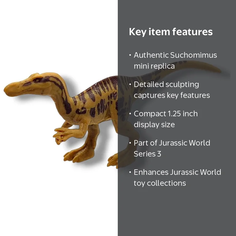 Jurassic World Series 3 Minis Suchomimus Mini Figure - Walmart.com