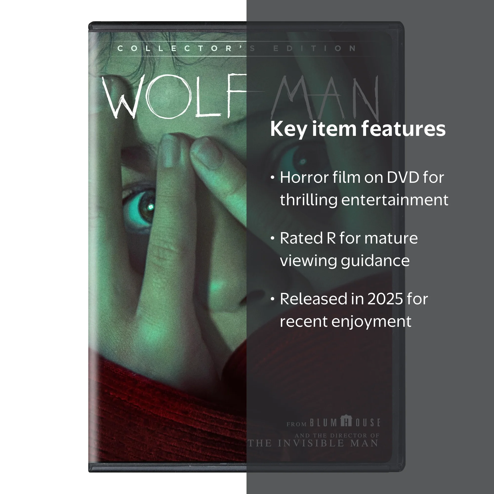 Wolf Man (2025) (DVD), Horror, Universal - Walmart.com