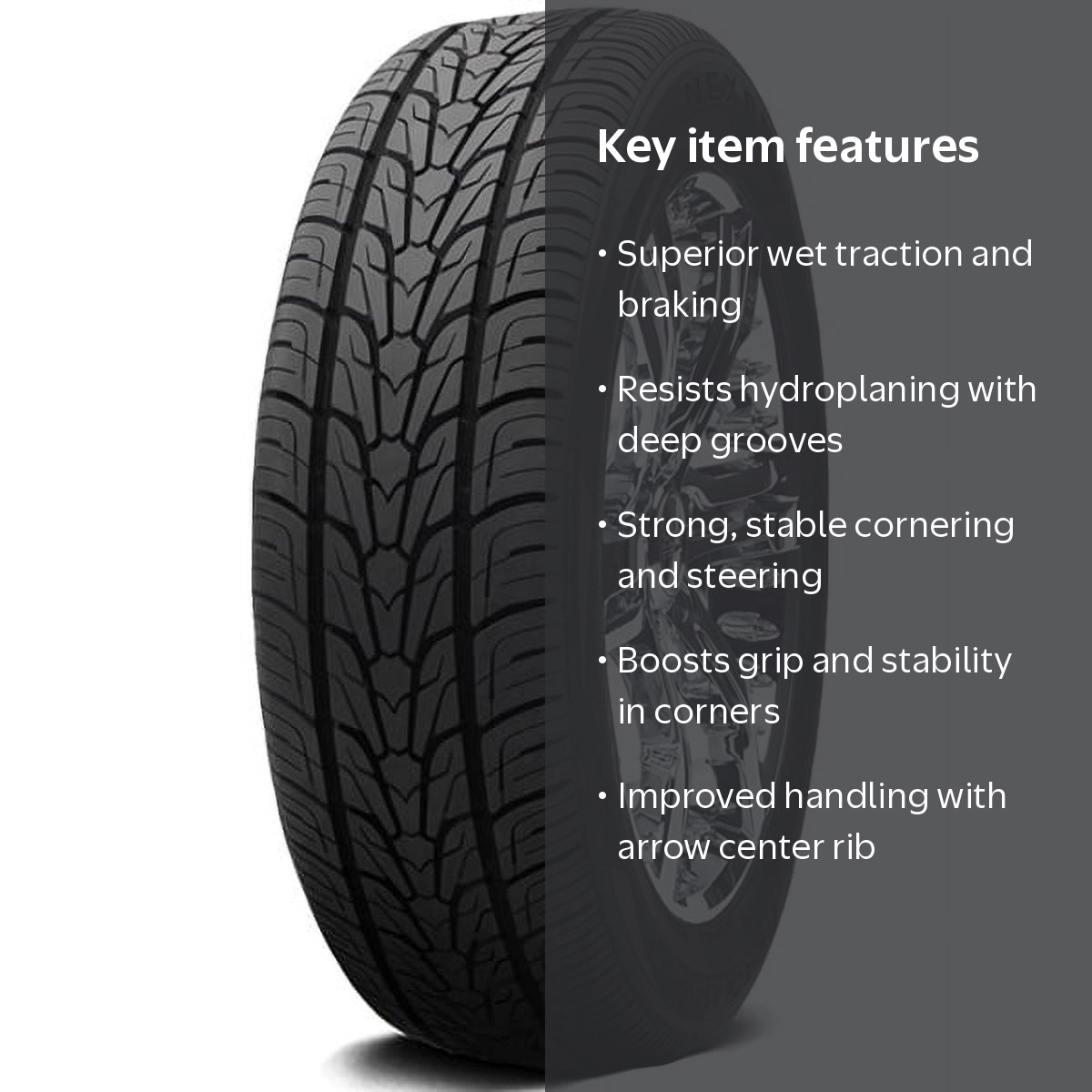 Nexen Roadian HP All-Season Performance Tire - 255/50R20 109V