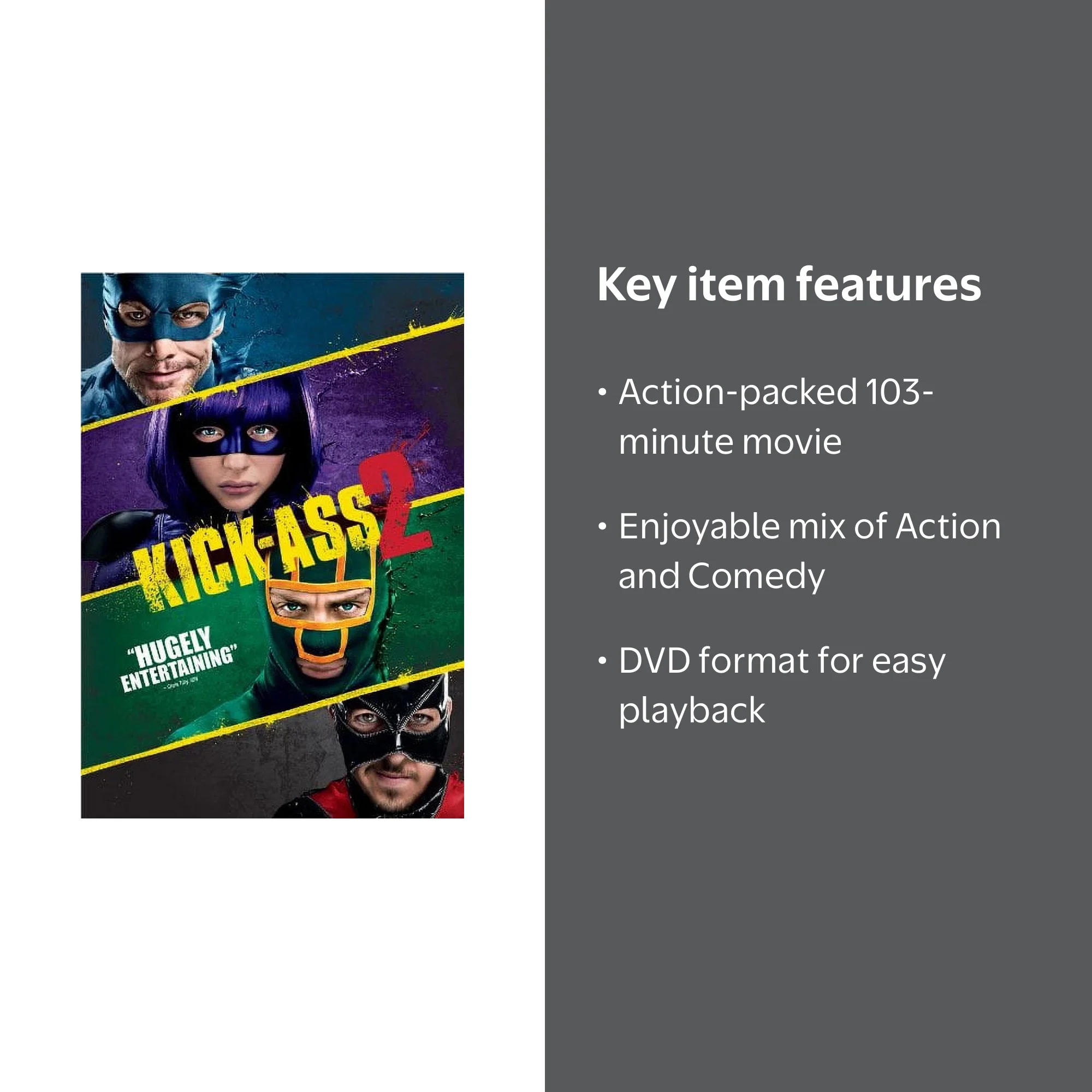 Kick-Ass 2 (DVD) - Walmart.com