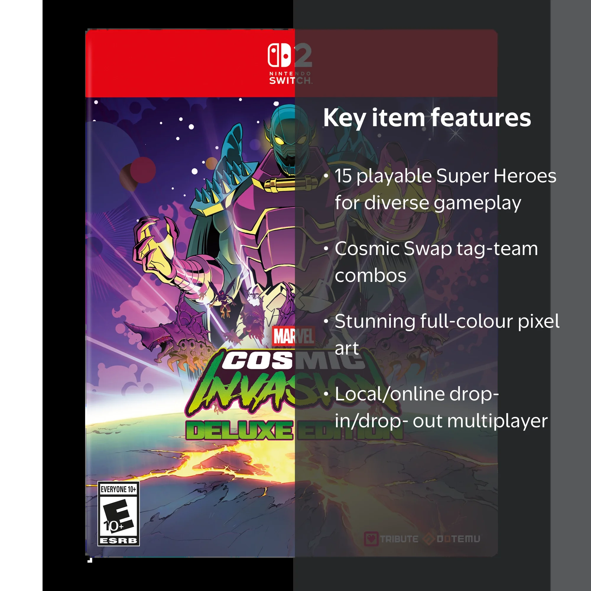Marvel Cosmic Invasion Deluxe Edition - Nintendo Switch 2 Game