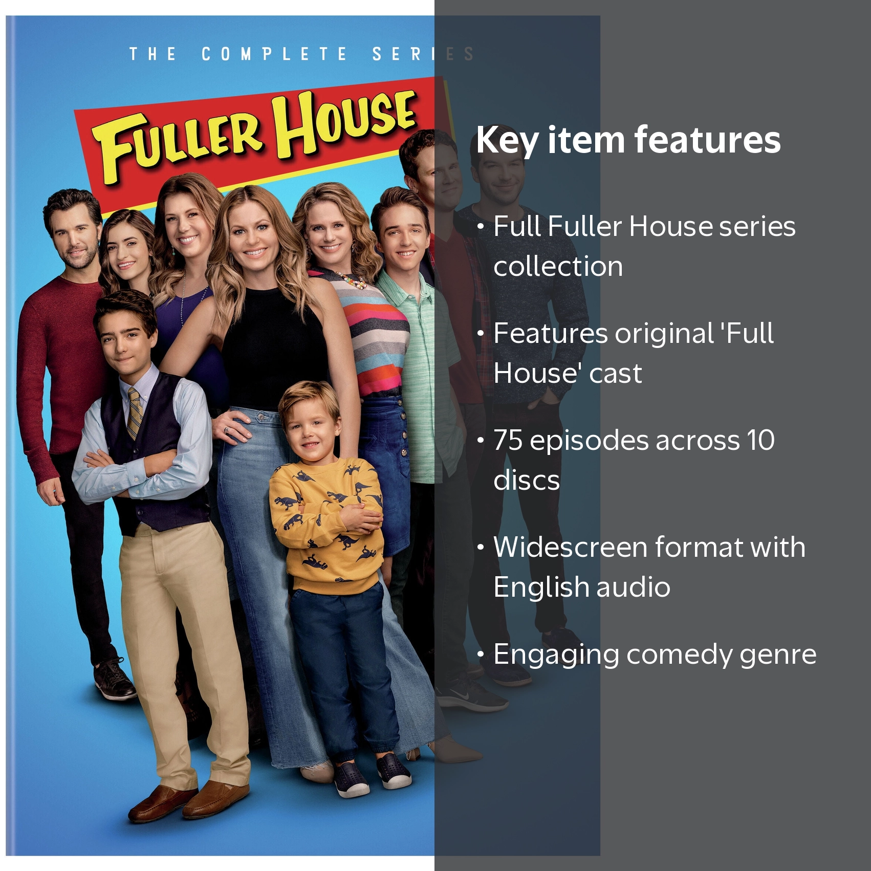 SDS, DVD, Fuller House The Complete Series 10 discs - Walmart.com