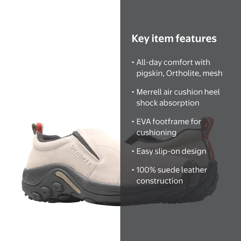 Merrell Mens Jungle Moc Slip-On Shoe - Walmart.com display picture 2