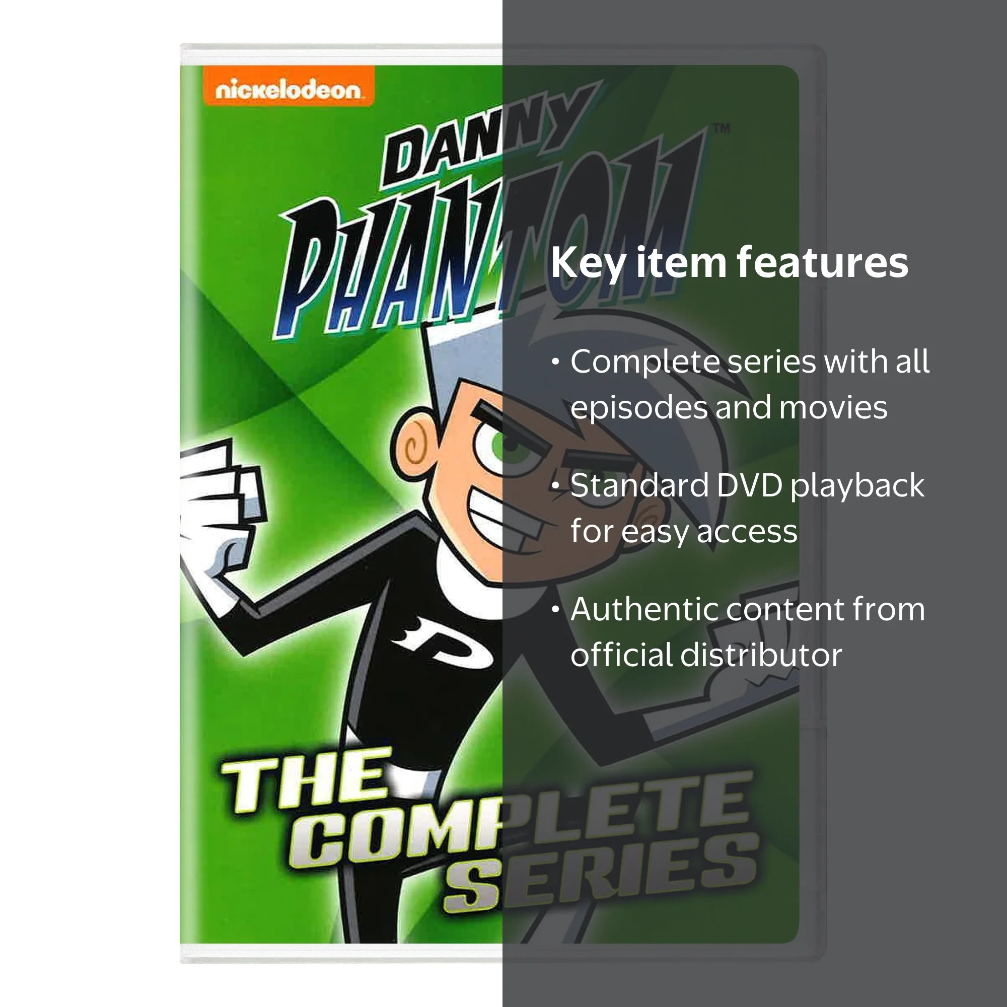 Danny Phantom: The Complete Series (DVD), Refurbished - Walmart.com