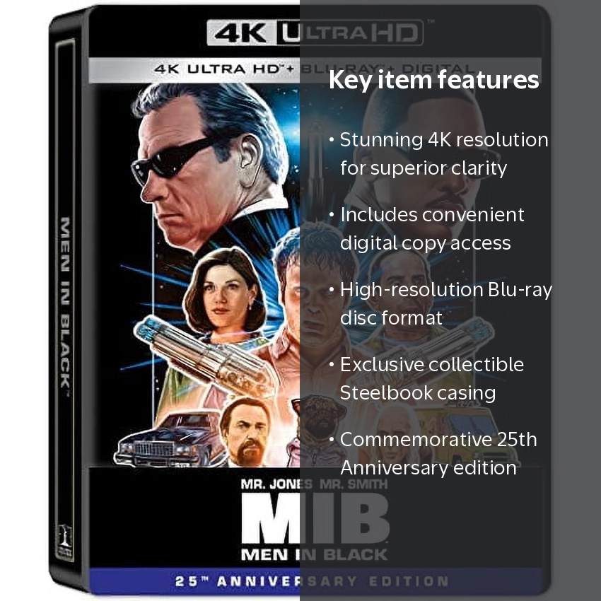 Sony Pictures Men in Black 25th Anniversary - 4K HD, Blu-ray
