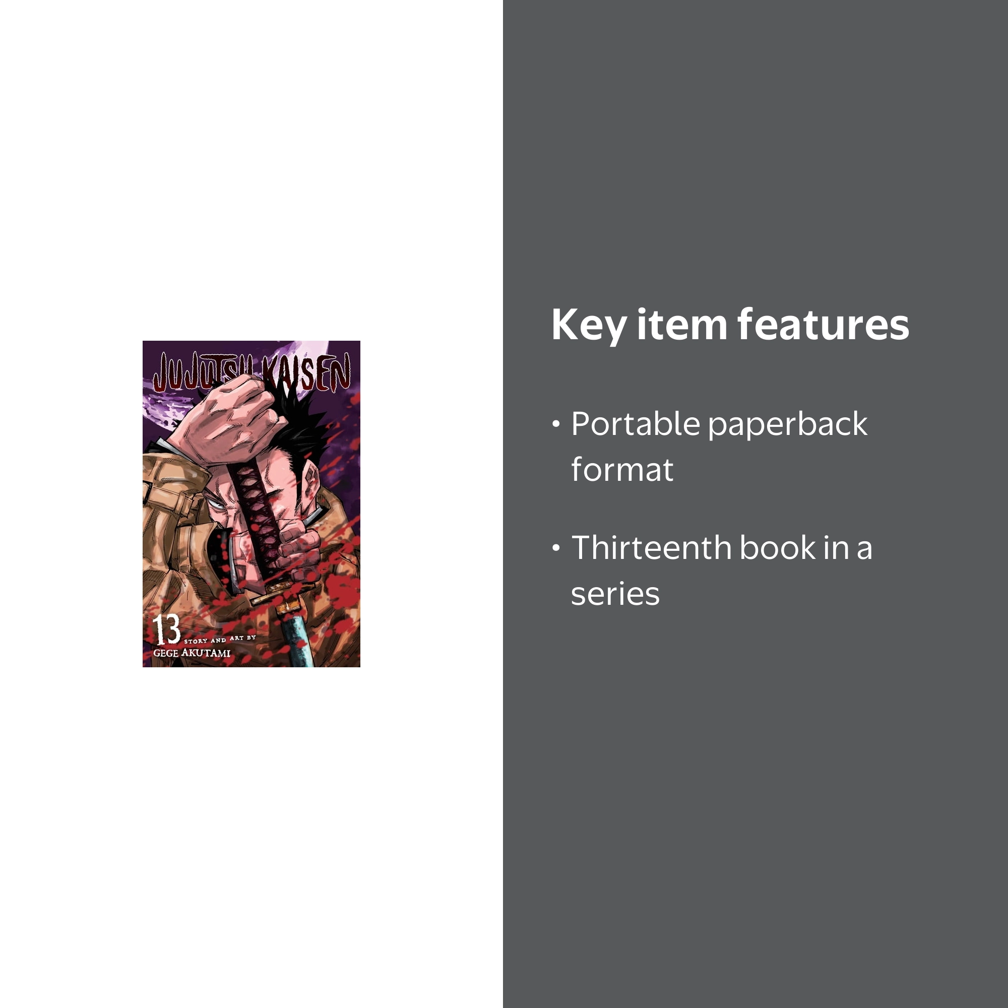 Jujutsu Kaisen: Jujutsu Kaisen, Vol. 13 (Series #13) (Paperback