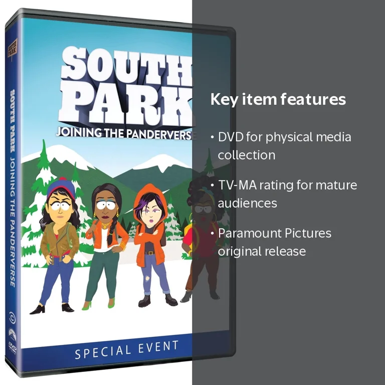 South Park: Joining the Panderverse, DVD, TV-MA, Paramount Home