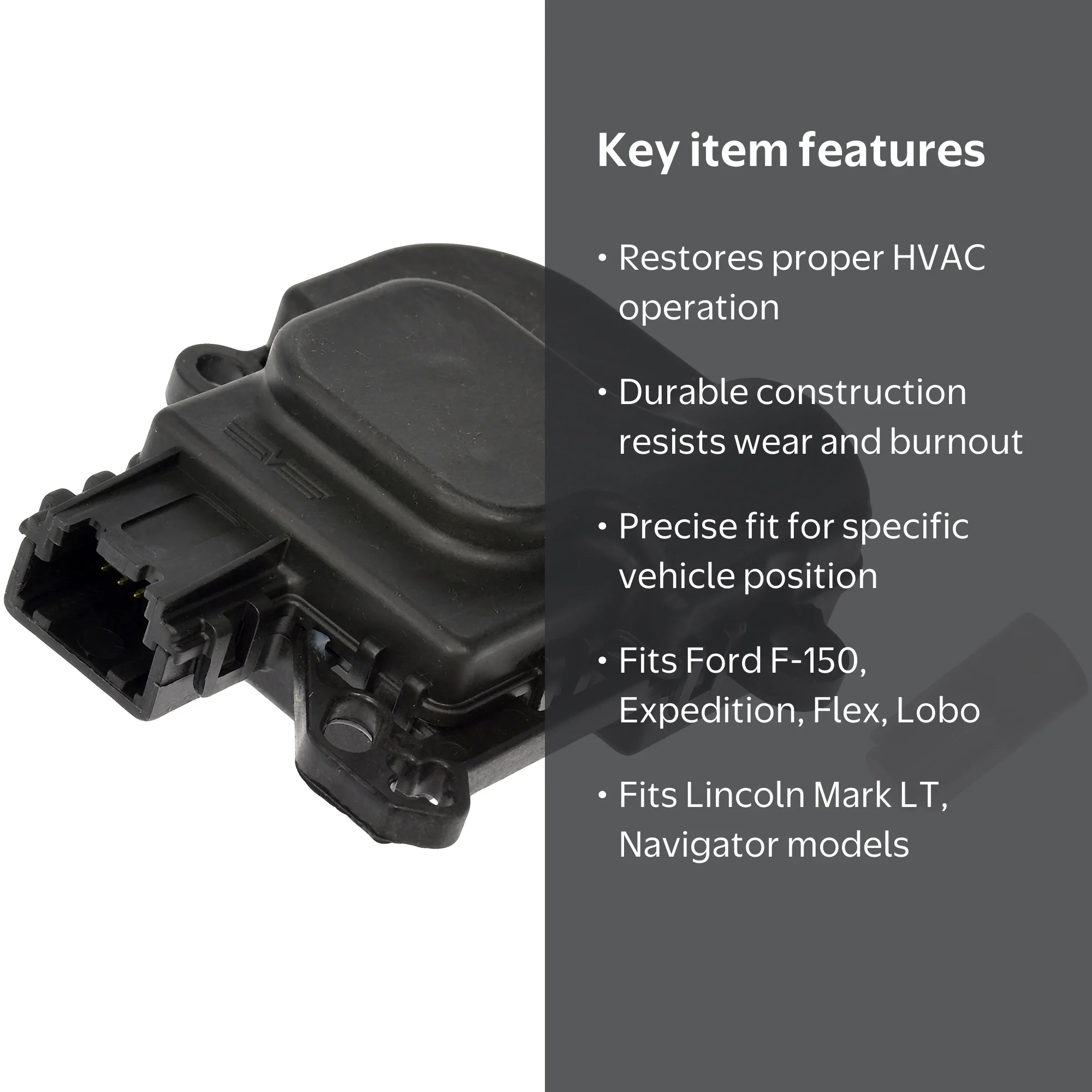 Dorman, HVAC Blend Door Actuator, 604-252, for Ford Lincoln models
