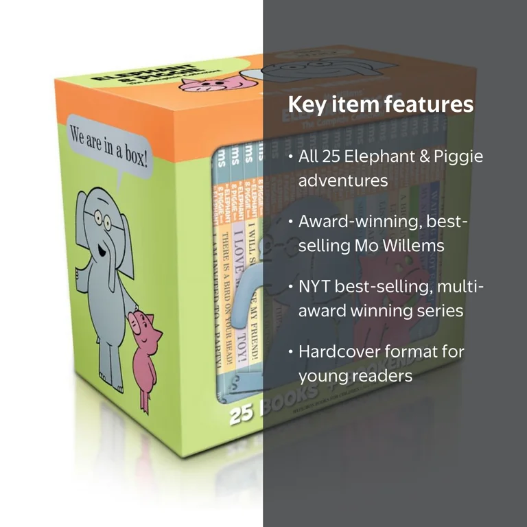 Mo Willems Elephant and Piggie Complete Collection Hardcover