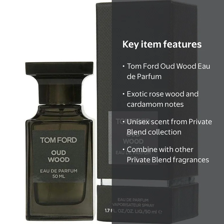 Tom Ford, Unisex Oud Wood Eau de Parfum Spray, 1.7 oz - Walmart.com