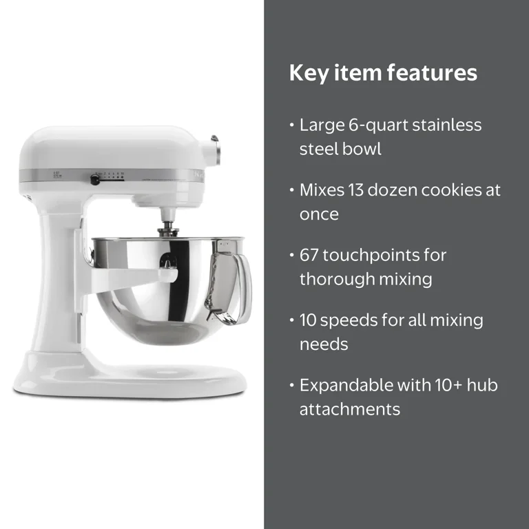 KitchenAid Pro 600 Series 6-Quart Bowl-Lift Stand Mixer with