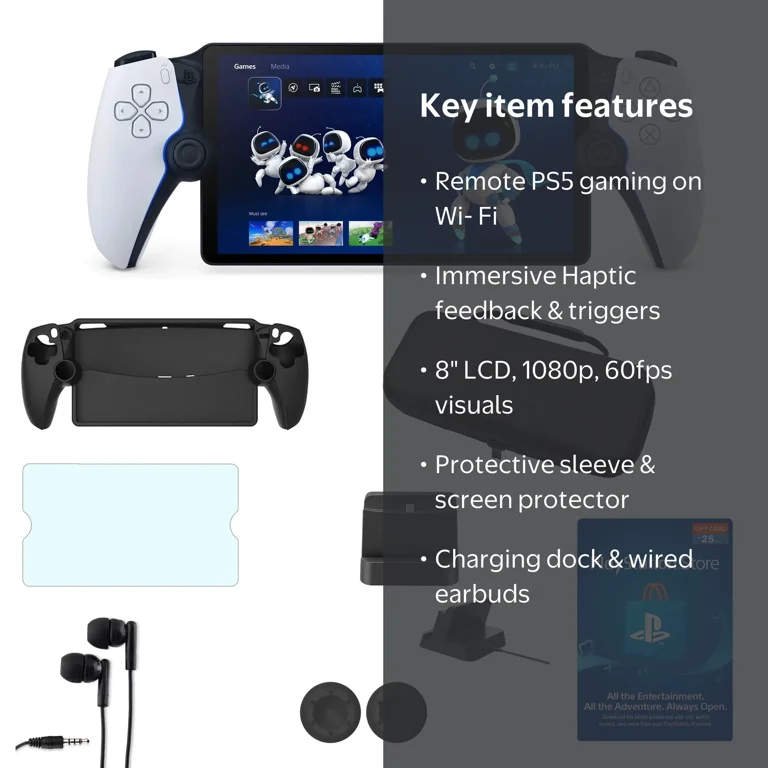 PlayStation Portal with Accessories Kit & $25PSN - Walmart.com