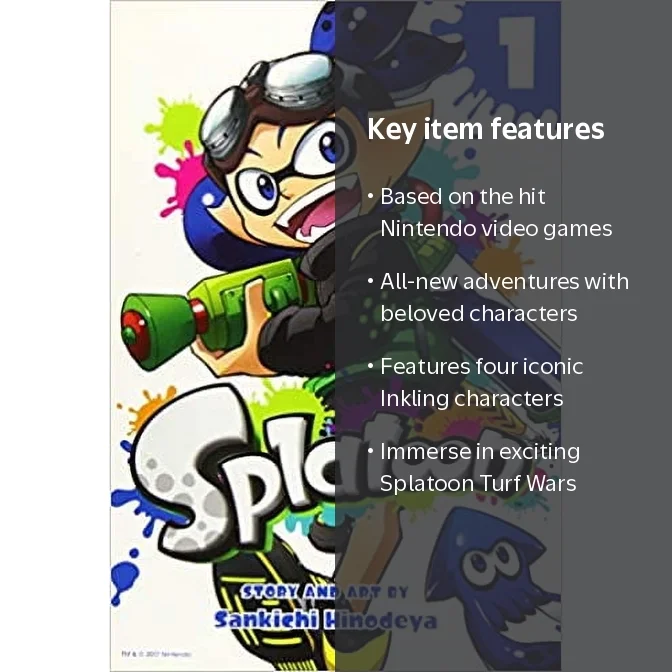 Splatoon, Vol. 1 (Paperback) - Walmart.com