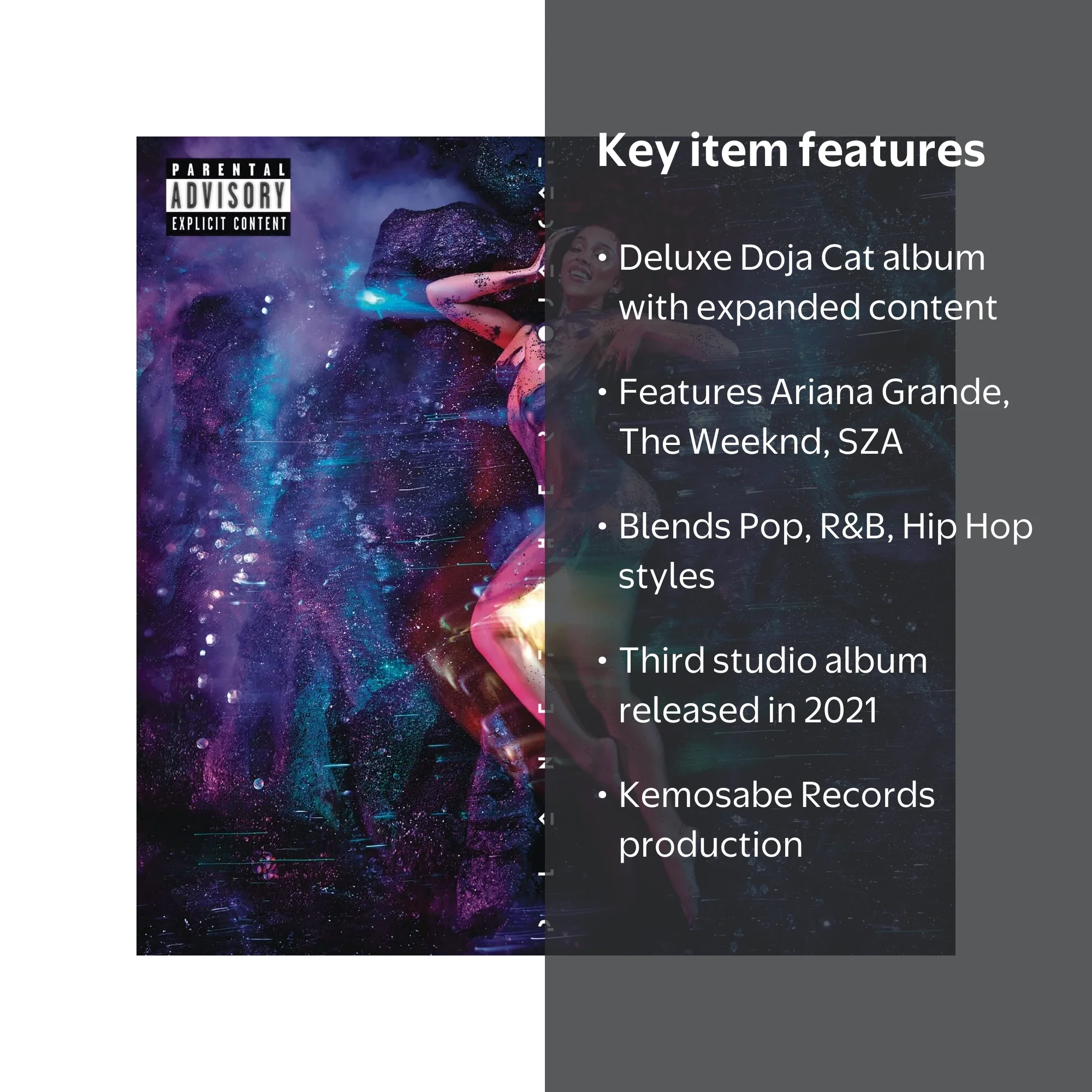 Kemosabe Records, Music & Performance, Doja Cat - Planet Her CD